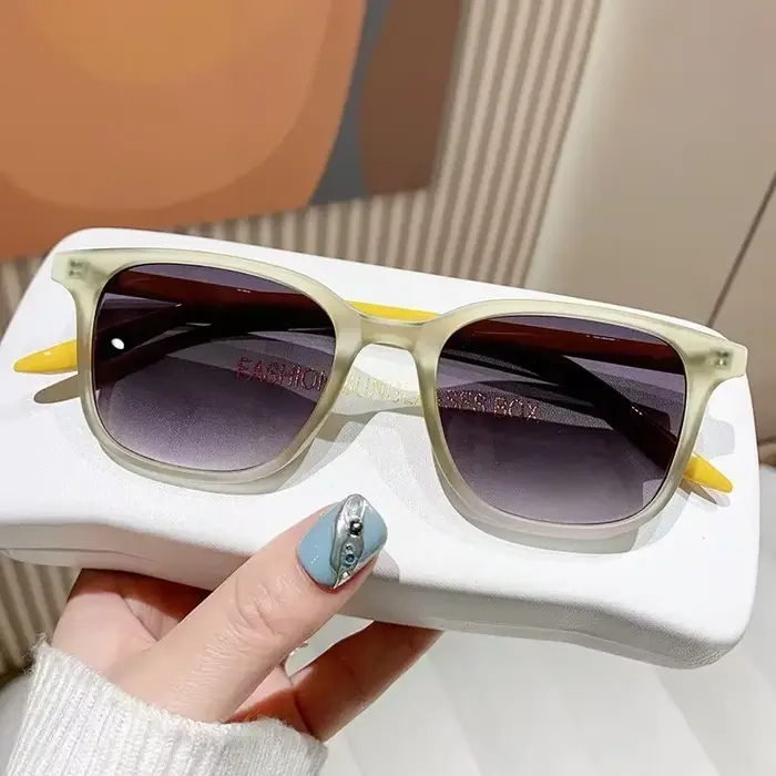 Lunettes de soleil pour myopie, Style carré, pour hommes et femmes, lunettes de soleil ultraviolette