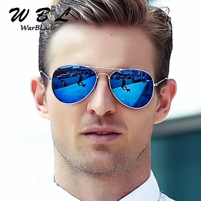 WarBLade – lunettes de soleil Vintage pour hommes