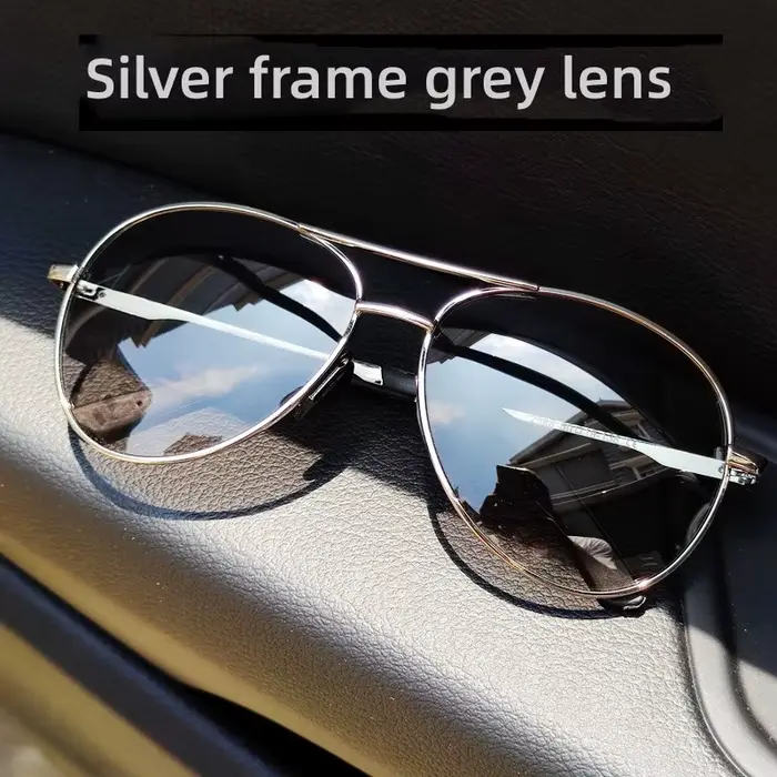 Deamtop-Lunettes de soleil polarisées photochromiques pour homme et femme, pour la conduite de jour 
