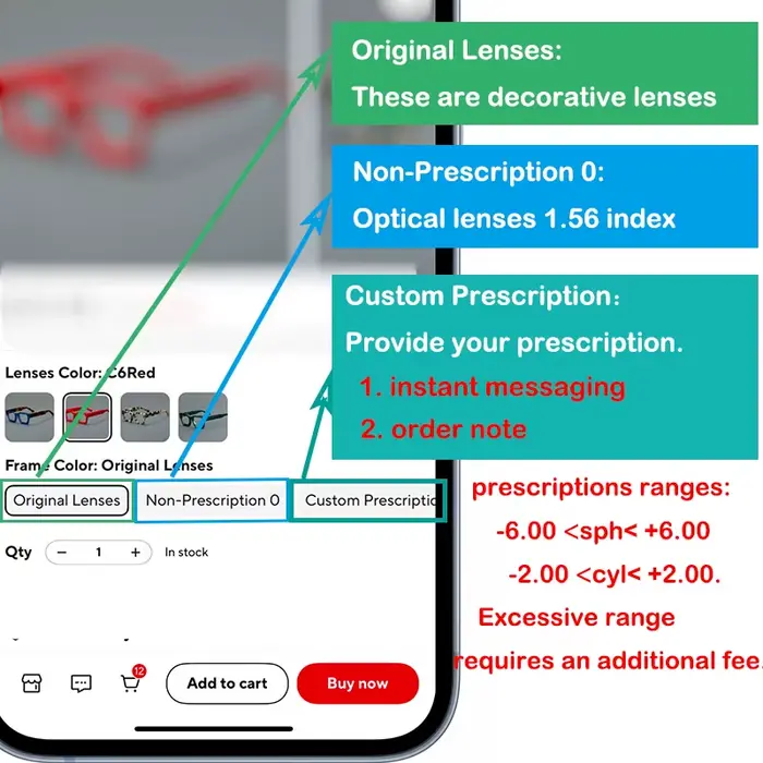 Lunettes à filtre de lumière bleue TR90