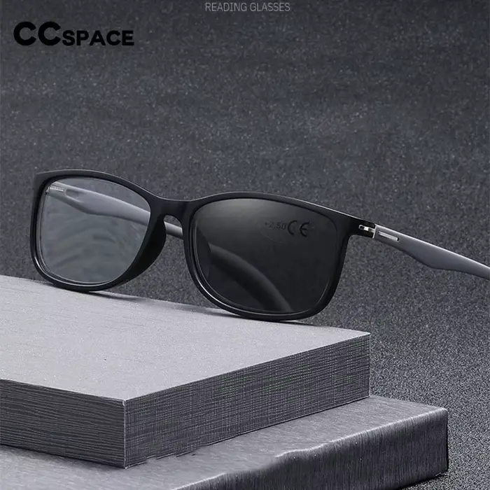 Lunettes d'affaires rectangulaires pour hommes