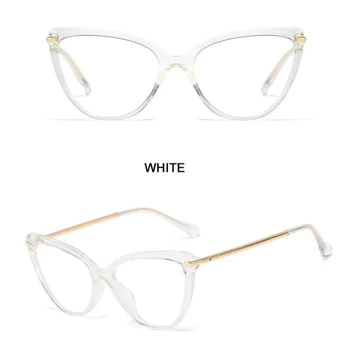KSVEREN-Lunettes de Myopie Photochromiques pour Femme, Œil de Chat, Monture TR90,-0.5 -1.0 -1.25 -4.