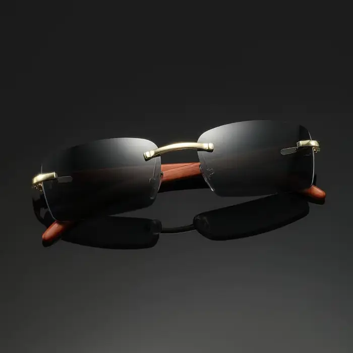 1 paire de lunettes décoratives classiques et tendance