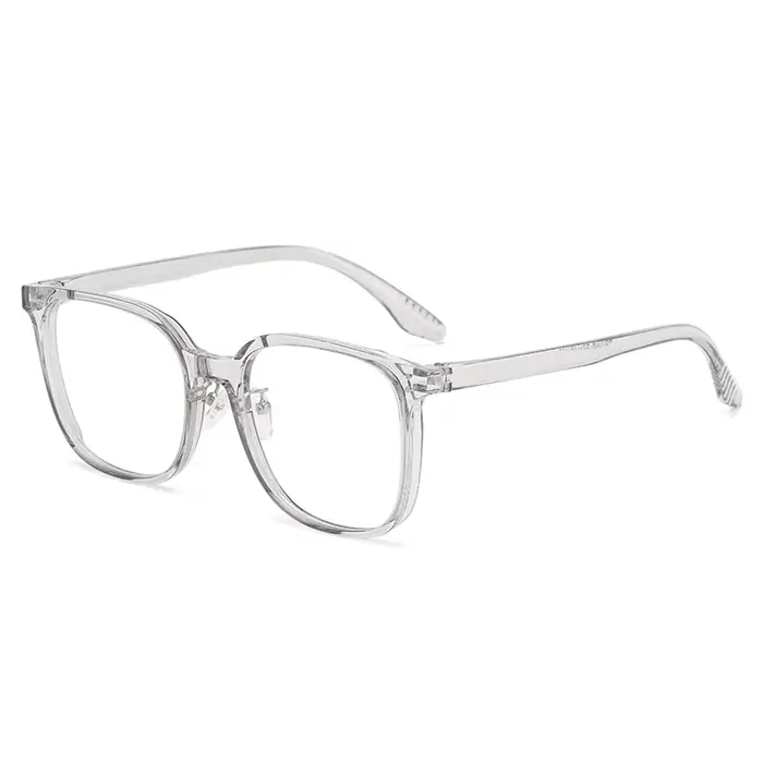 Rétro TR90 carré grand cadre lunettes