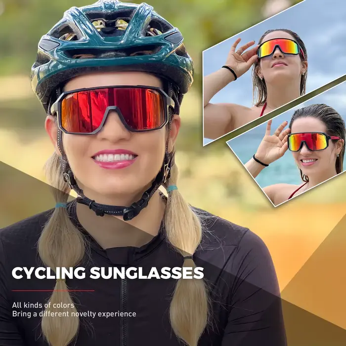 Lunettes de soleil de cyclisme pour hommes et femmes