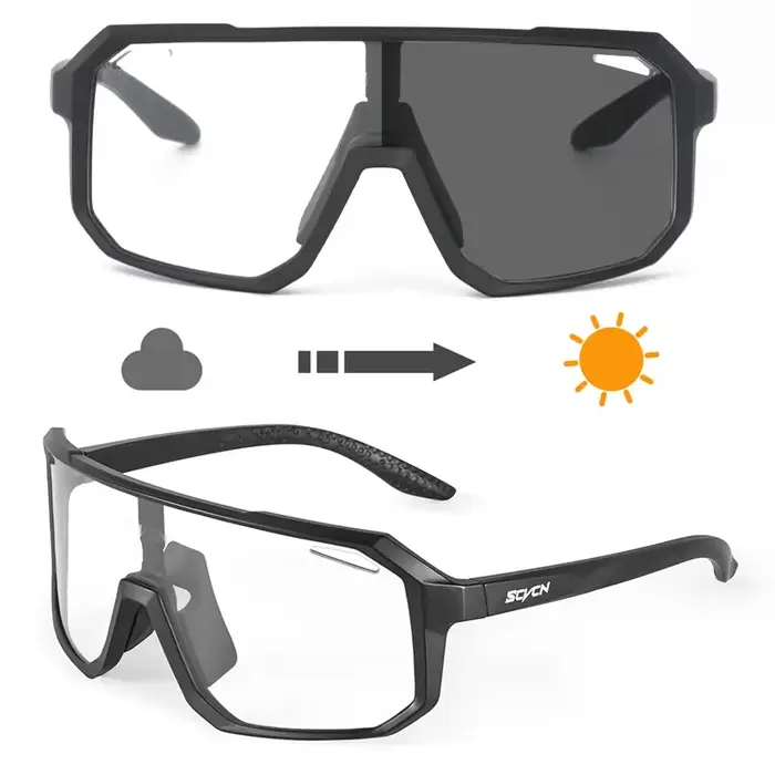SCVCN hommes vélo lunettes photochromiques cyclisme