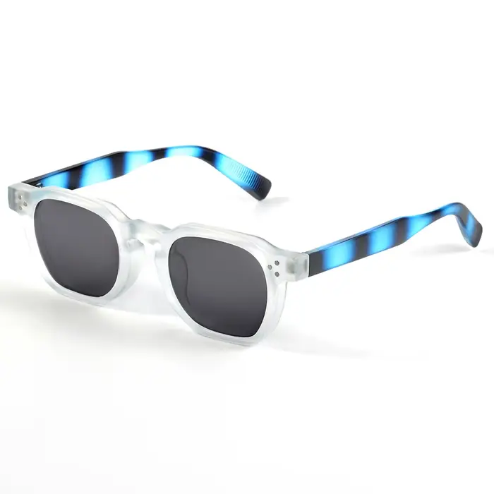 CRIXALIS carré Rivets lunettes de soleil pour femmes hommes Vintage tendance tendance lunettes de so