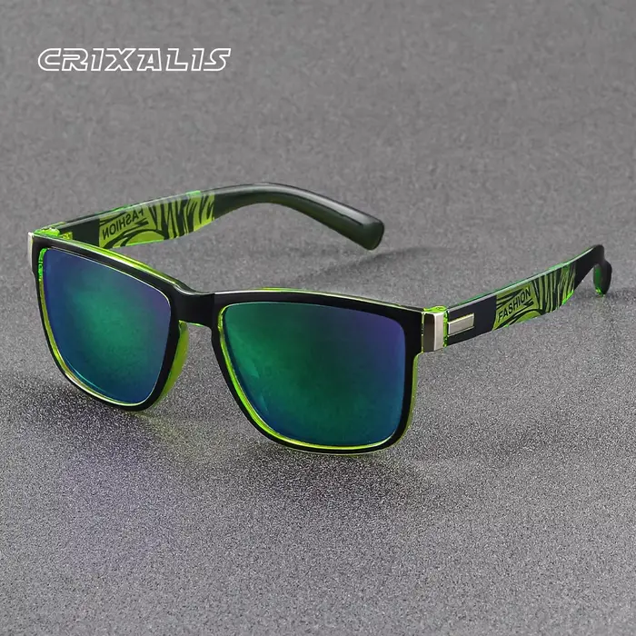 CRIXALIS mode Vintage carré lunettes de soleil pour hommes femmes conduite marque de luxe concepteur