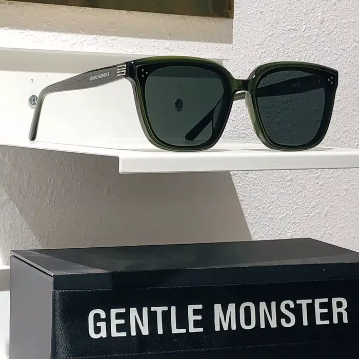 GENTLE MONSTER MY ME Lunettes de soleil tendance de qualité supérieure UV400 pour hommes et femmes, 