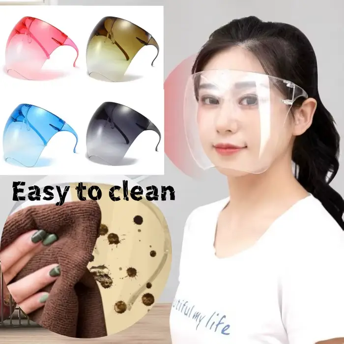 Lunettes de soleil intégrales masque femmes hommes