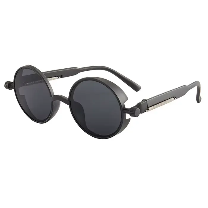 Lunettes de soleil Steampunk gothiques classiques pour hommes et femmes, lunettes de soleil rétro, m