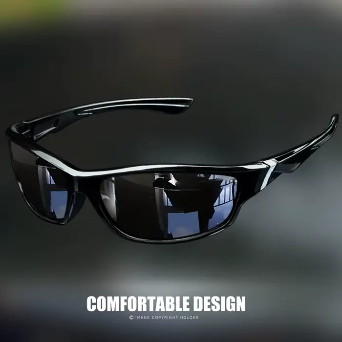 Lunettes de soleil polarisées pour hommes, lunettes de soleil de sport pour hommes: lunettes de sole