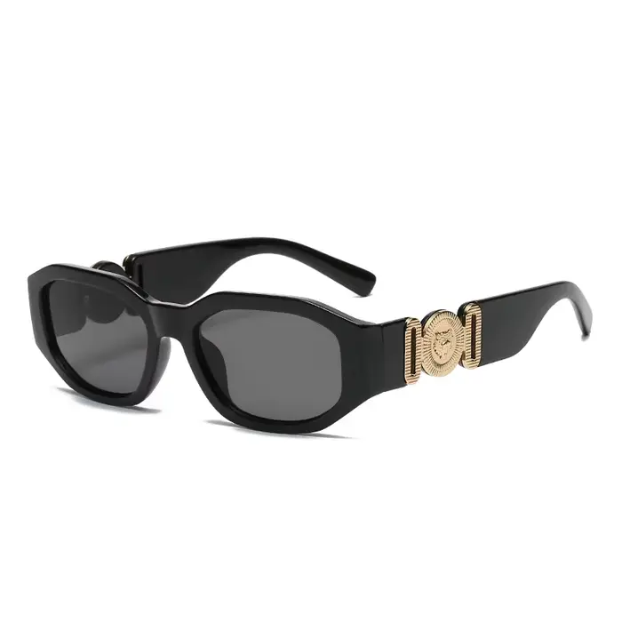 Lunettes de soleil carrées vintage à petit cadre pour hommes et femmes, lunettes de soleil de voyage