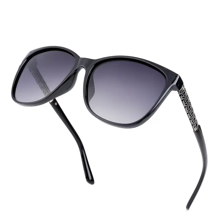 Lunettes de soleil polarisées pour femmes, UV400, œil de chat, pour voyager, conduite, Shopping, fêt