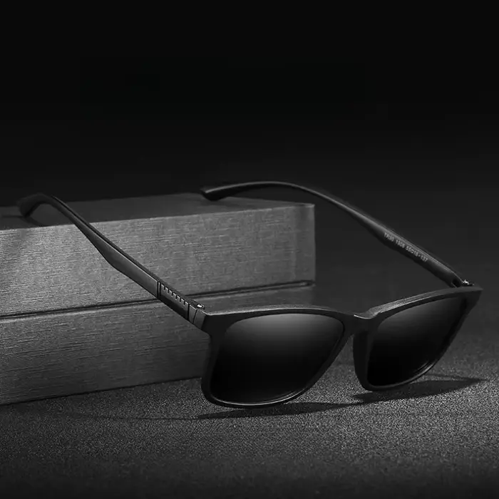 Hommes femmes lunettes de soleil polarisées marque de luxe concepteur Vintage carré Sport