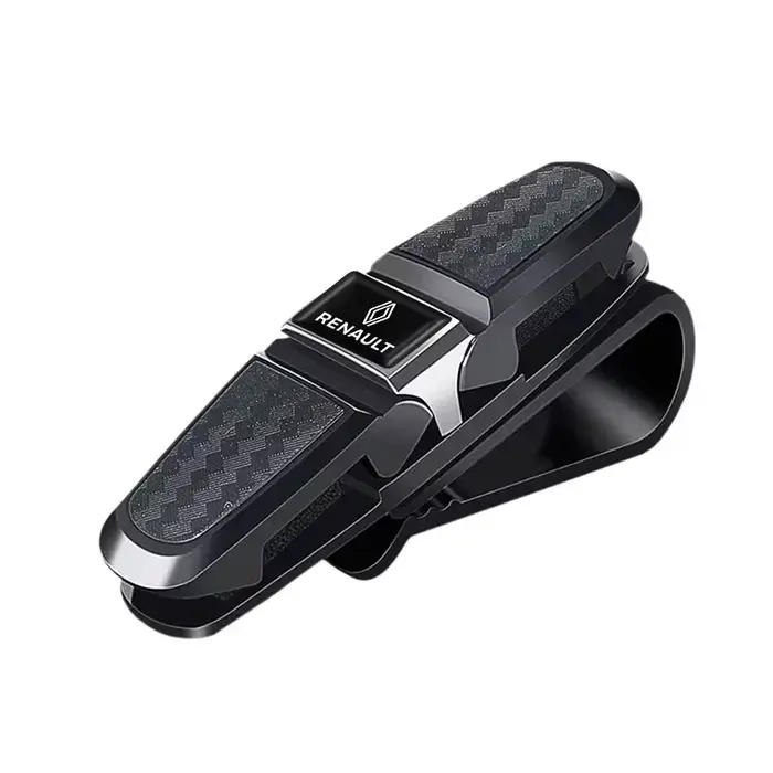 Étui à lunettes de voiture, support de lunettes pour pare-soleil, clip pour lunettes de soleil pour 