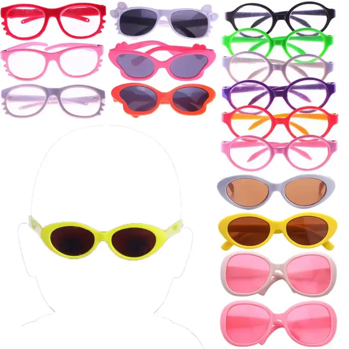 Lunettes colorées pour poupée Pop, pour poupée américaine de 18 pouces et poupée bébé de 43 cm, accessoires vestimentaires, jouet pour fille Our Generation