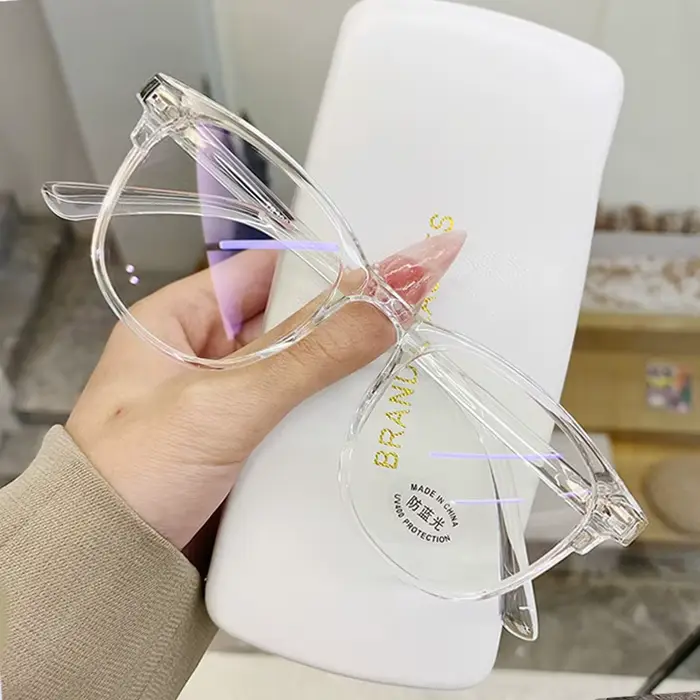 -1.0 -1.5 -2.0 à-6.0 nouvelles lunettes de myopie finies transparentes hommes femmes lunettes noires