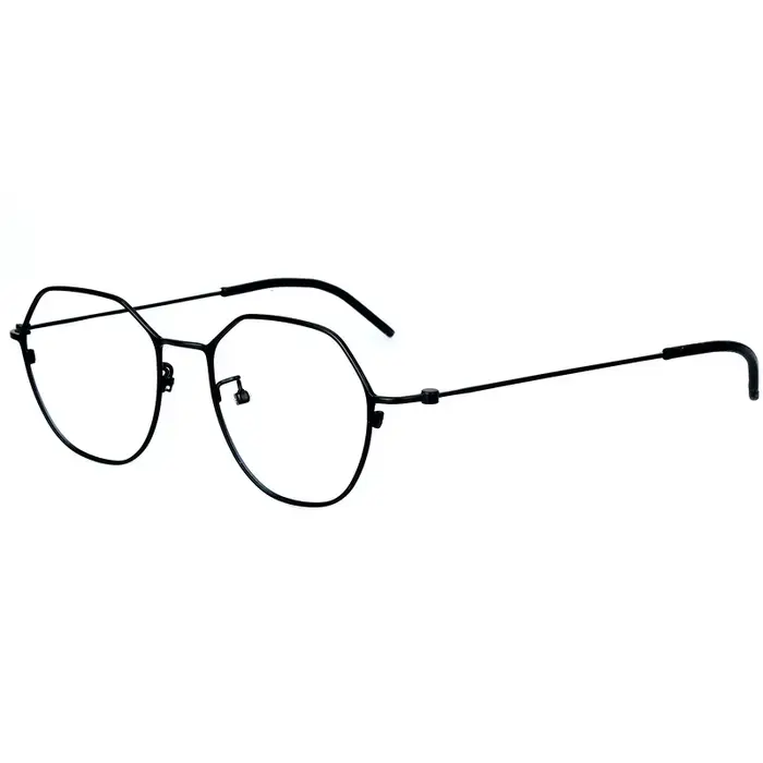Lunettes polygone monture hommes ultralégères 6g titane femmes lunettes minces lunettes grand visage
