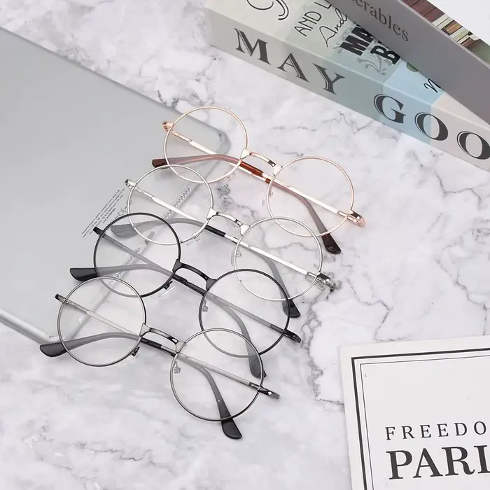 Lunettes de lecture flexibles portables à charnière à ressort en métal