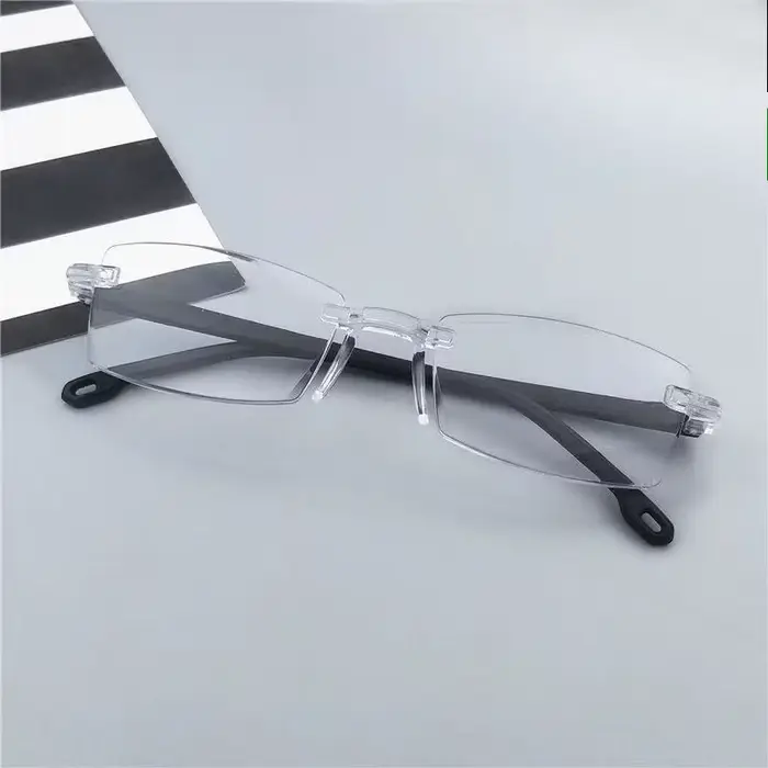 1 paire de lunettes de mode sans monture
