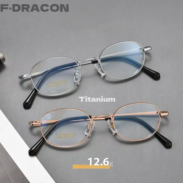 Monture de lunettes en titane ultra légère pour hommes et femmes