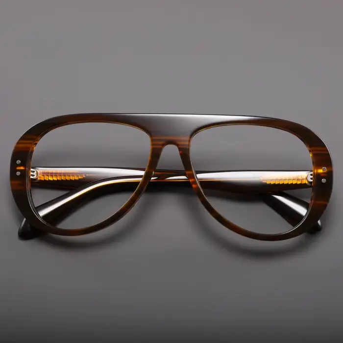 Monture optique de luxe en acétate pour homme et femme