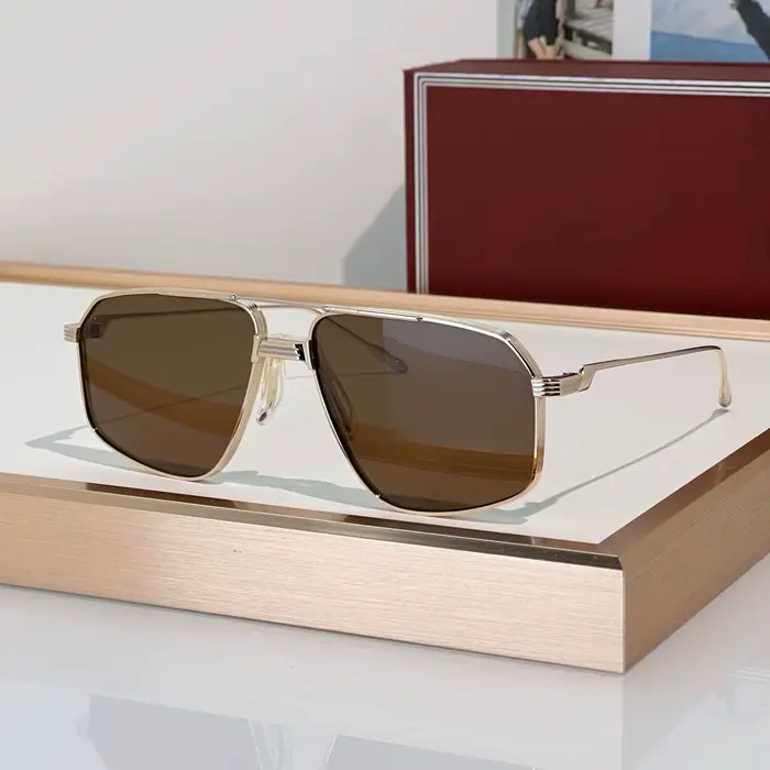 JMM JAGGER pilote Design marque de luxe lunettes de soleil homme femmes alliage Style bouclier à la 