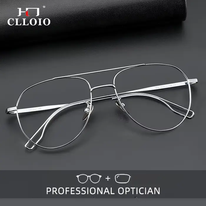CLLOIO mode Ultra léger titane cadre lunettes pour hommes femmes lecture Anti lumière bleue lunettes