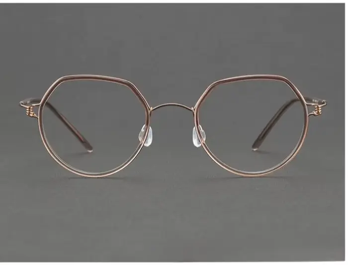 Danemark marque Deisgner sans vis lunettes montures ultra-léger femme Anti-bleu myopie lunettes mâle