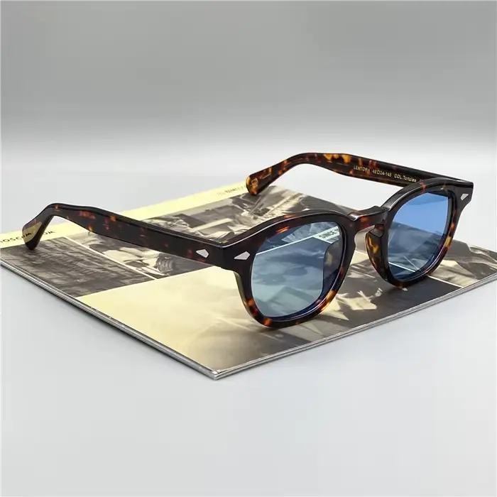 Johnny Depp Lemtosh lunettes de soleil polarisées pour hommes et femmes luxe rétro mode acétate cadr