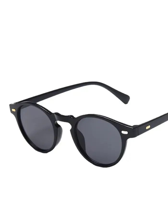 Lunettes de soleil rondes de style rétro Tom