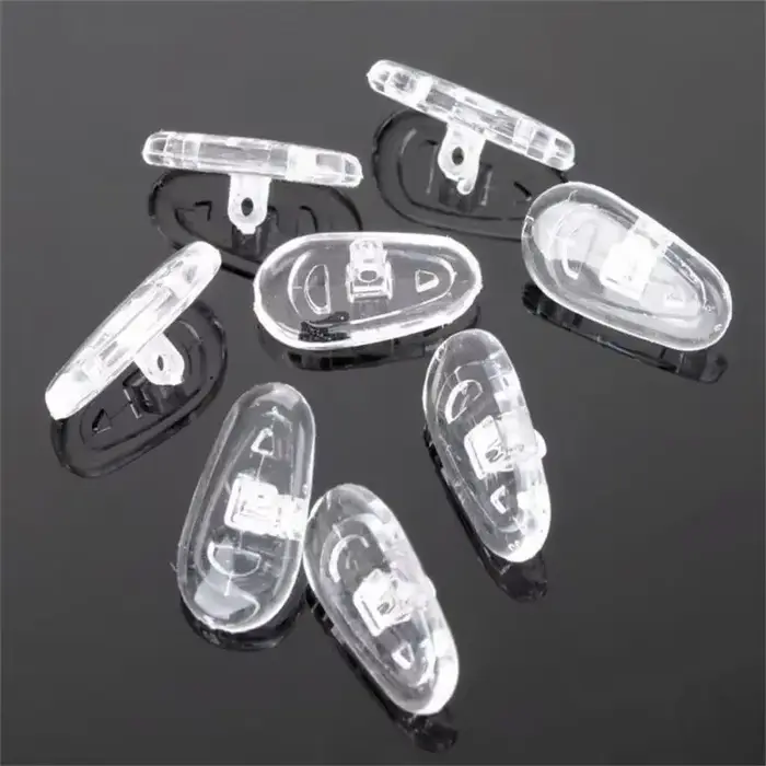 10/25/50 paires/ensemble plaquettes nasales en silicone pour lunettes