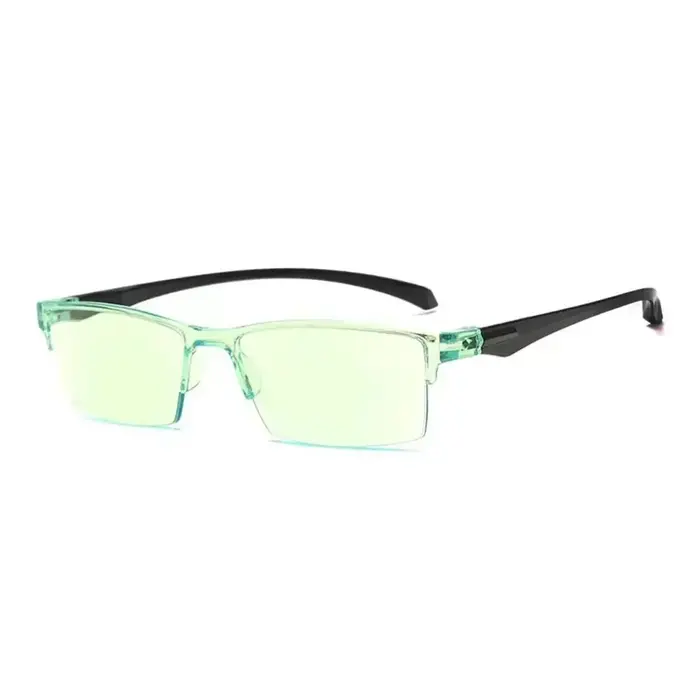 Lunettes de lecture intelligentes ultra-légères à zoom automatique, anti-lumière bleue, à mise au po