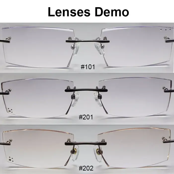 Reven Jate MR-8 lentilles teintées sur Prescription optique lentilles optiques asphériques Super ten