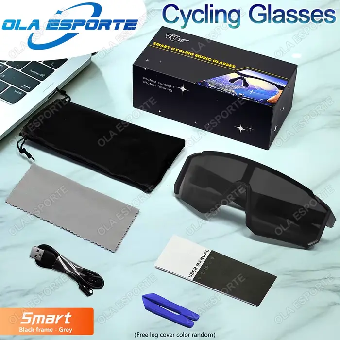 Lunettes intelligentes Bluetooth 5.3, pour écouter de musique, appels téléphoniques, cyclisme, casqu