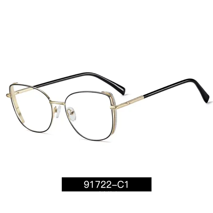 Lunettes de vue œil de chat pour femme, monture de prescription, anti-lumière bleue, pour la lecture