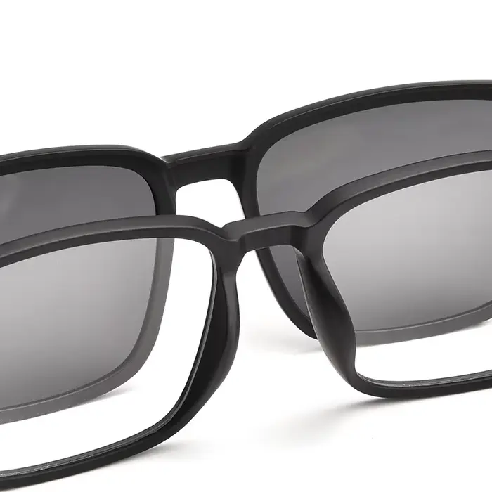YIMARUILI – lunettes carrées à Clip magnétique, polarisées, Vision nocturne, Prescription optique, m