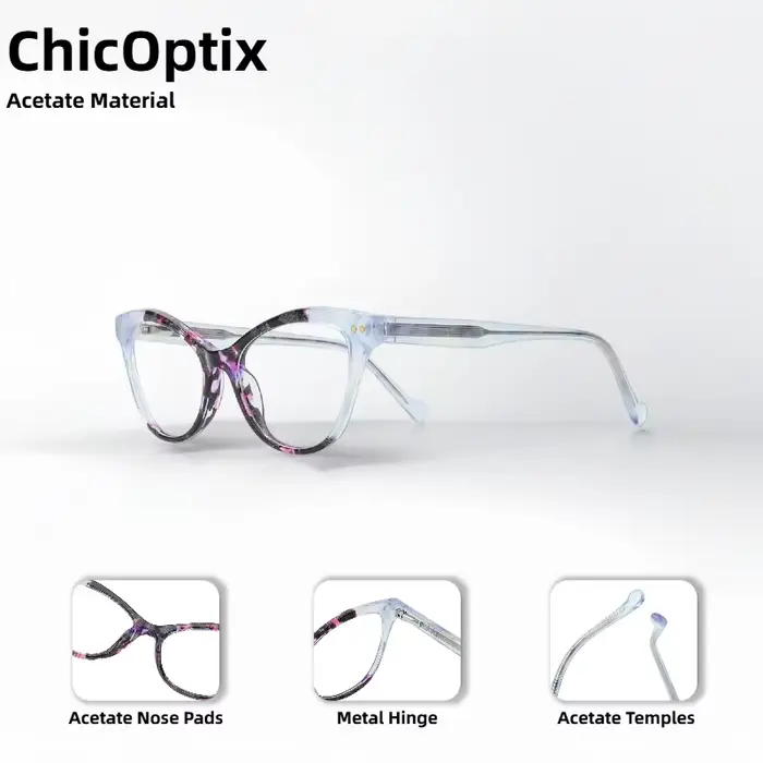 Lunettes œil de chat Vintage de luxe pour femmes