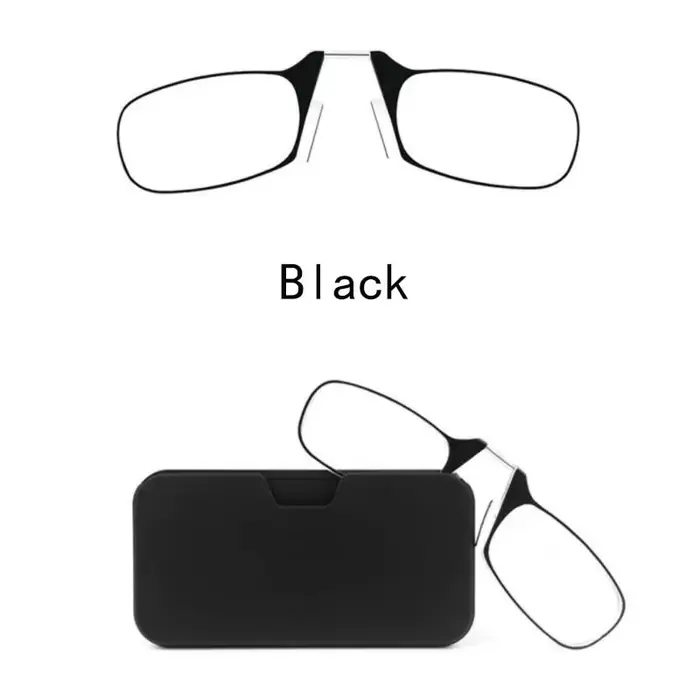 Lunettes de lecture à clipser sur le nez pour hommes et femmes, lunettes de lecture portables sans m