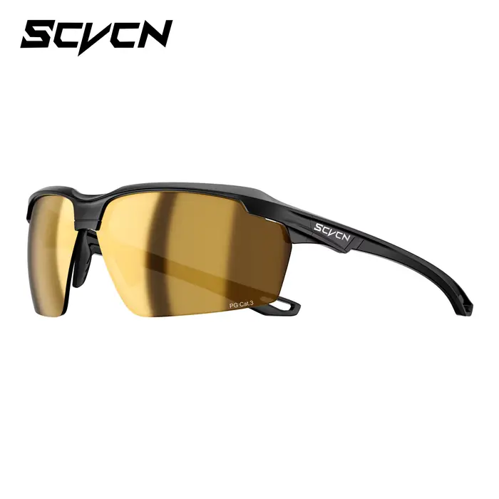 Lunettes de soleil polarisées SCVCN, lunettes de sport de plein air, lunettes de conduite, lunettes 