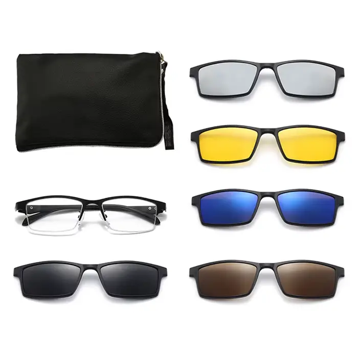 Lunettes de soleil magnétiques à Clip pour hommes
