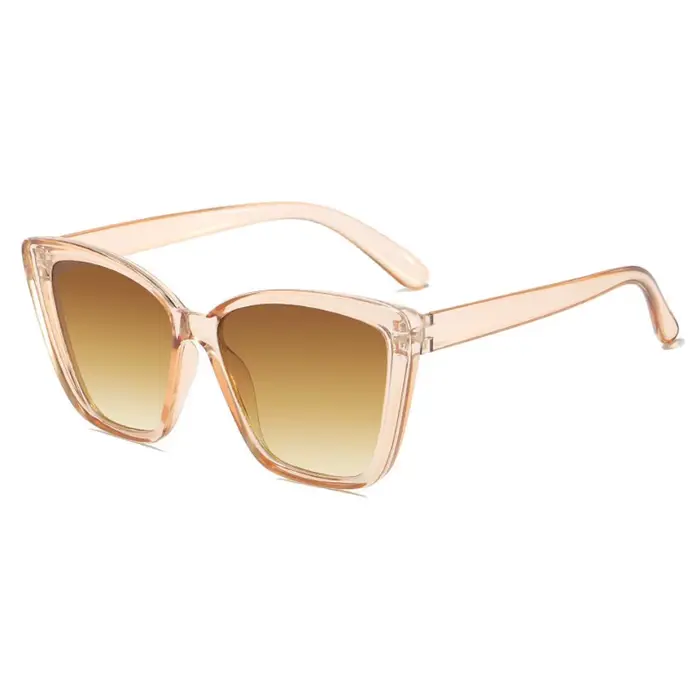 Lunettes de soleil œil de chat vintage pour femmes, de marque, tendance, avec verres dégradés, style