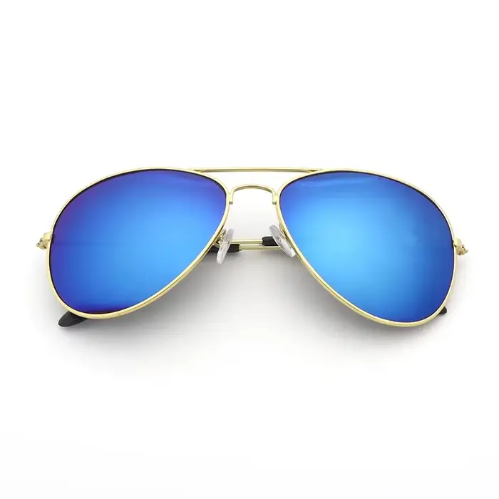 Lunettes de soleil à la mode pour femmes et hommes, pilote rond dégradé, miroir Wen, lunettes de con