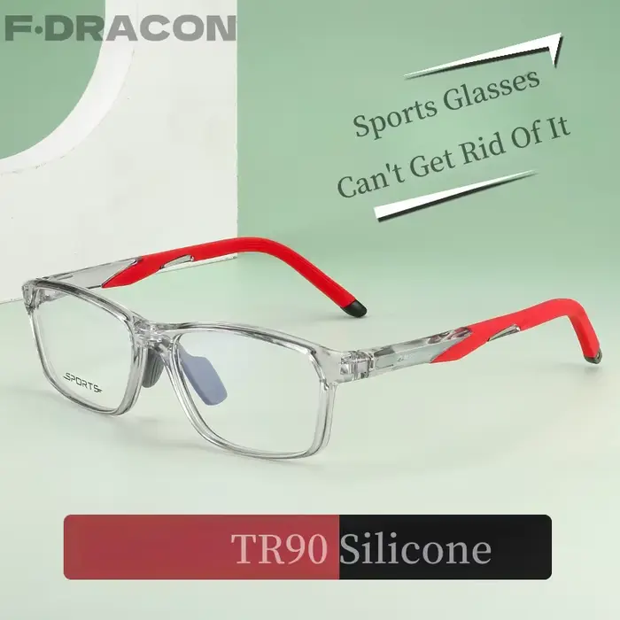 2024 nouvelles lunettes de sport cadre ultra-léger TR90 lunettes de basket-ball pour hommes cadre ca