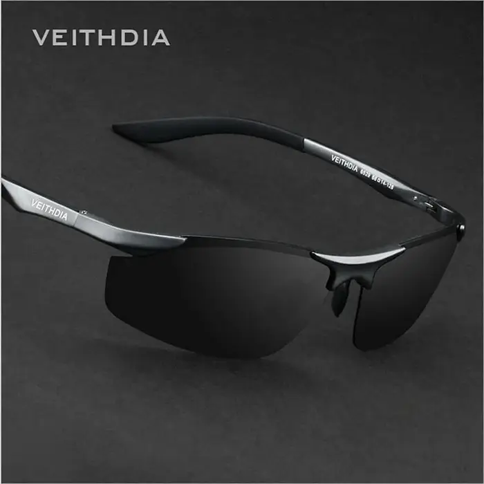 VEITHDIA lunettes de soleil en plein air marque aluminium magnésium conduite cyclisme polarisé homme