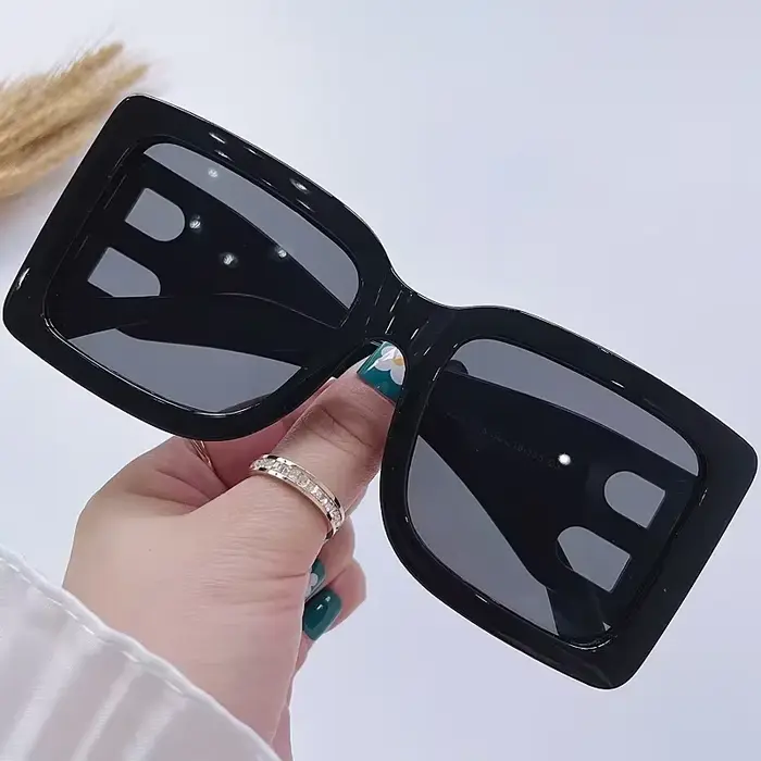 Grand carré luxueux lunettes De soleil femmes hommes marque concepteur mode lunettes De soleil femme