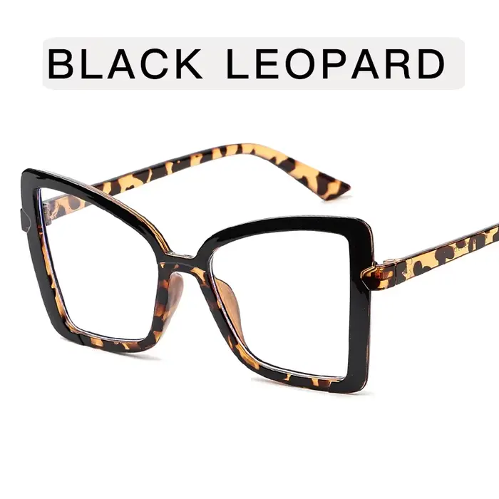 Lunettes en forme de papillon pour femmes, lunettes décoratives élégantes européennes et américaines