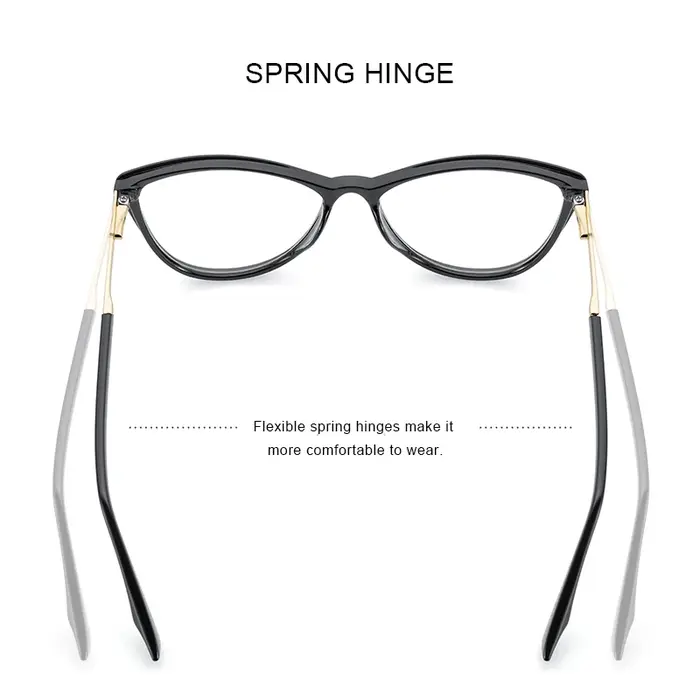 MERRYS – lunettes rétro yeux de chat pour femmes, monture, mode, myopie, Prescription, S2701, optiqu