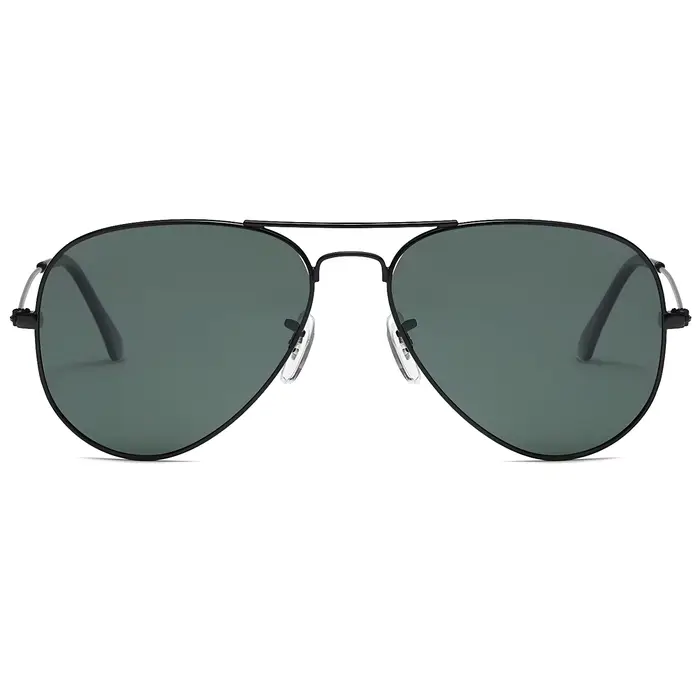 Lunettes de soleil aviateur polarisées ultra-légères 3025 pour hommes et femmes, monture métallique,